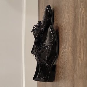 Anne Klein Black Loafers